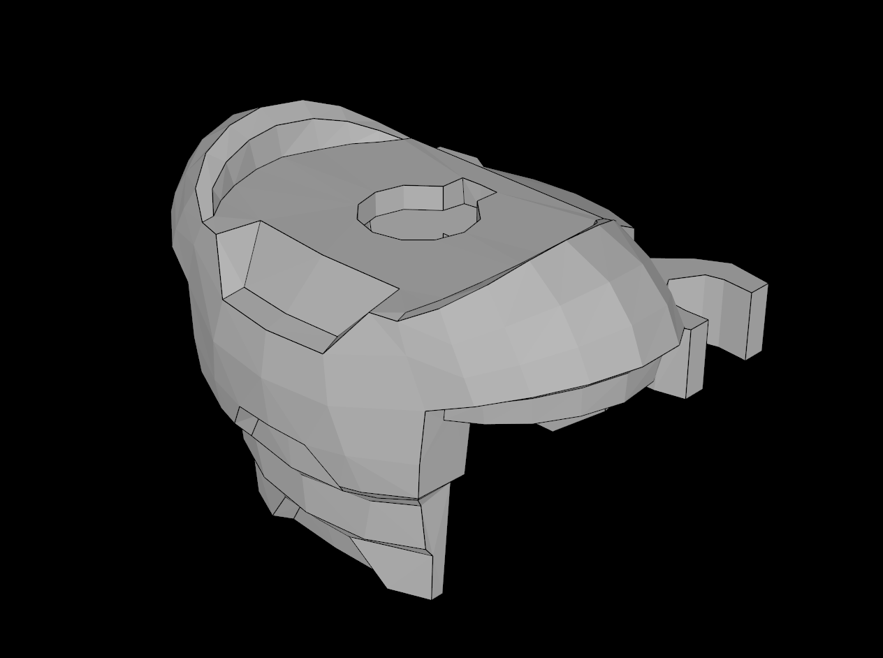 Lego Compatible (18827.dat) Minifig Armor Space with Shoulder Protection and 2 Clips