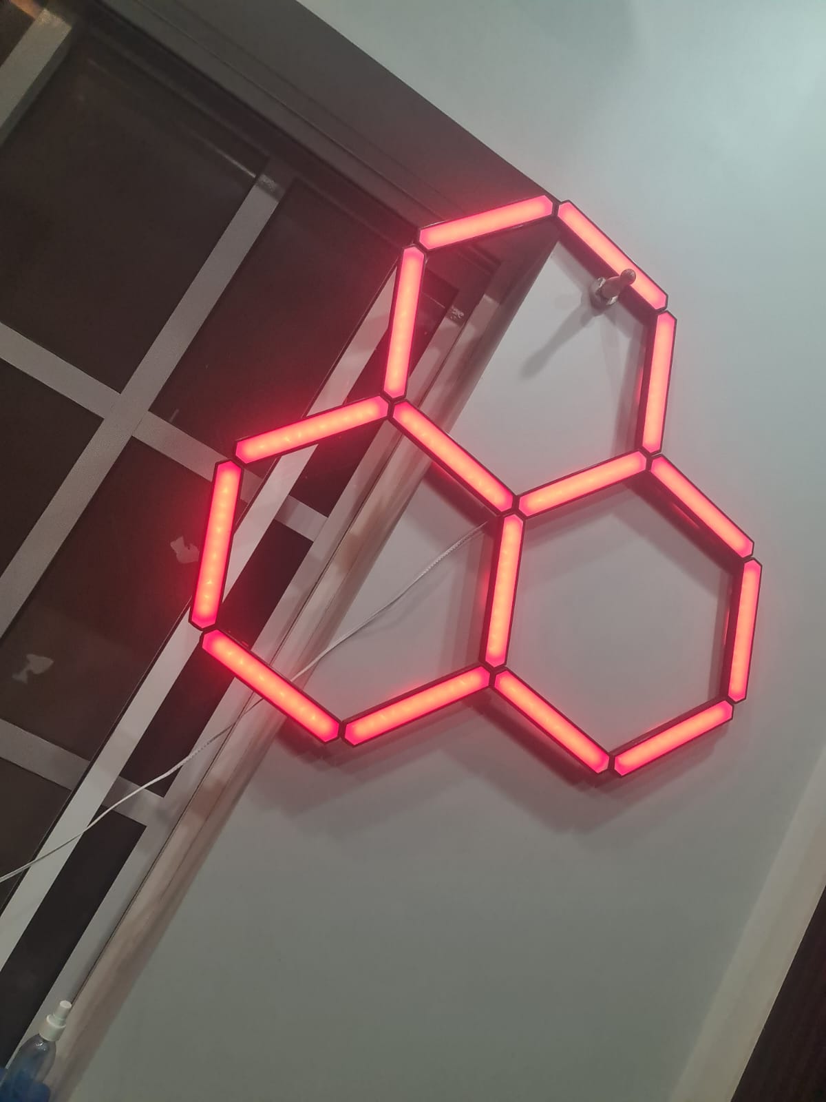 Miniatura 3 do modelo 3D HexGrid Led Hexagon Light