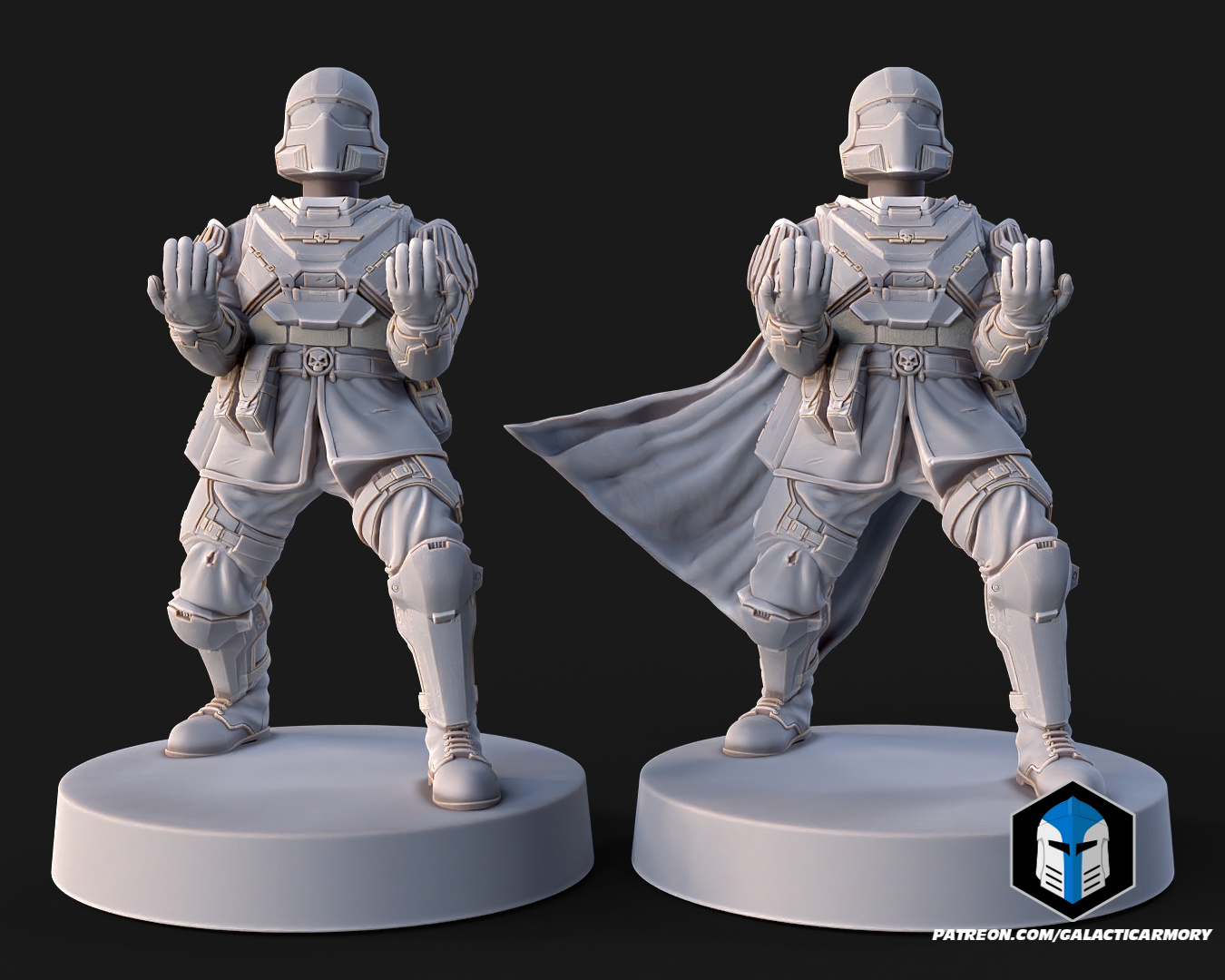 Helldiver Controller Holder - 3D Print Files — miniatura 3