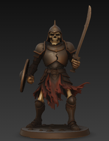 SKELETON WARRIORS WITH ANCIENT WEAPON