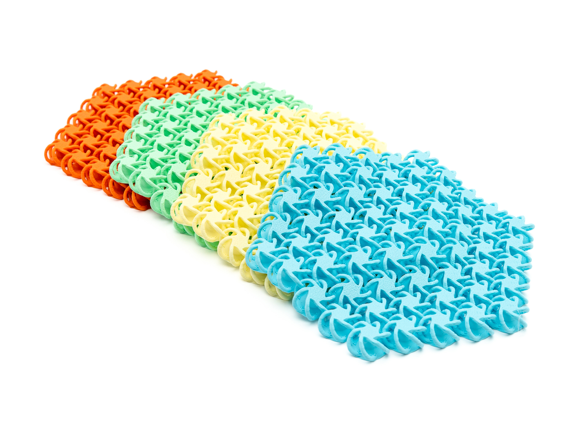 Miniatura 4 do modelo 3D Chainmail Coasters