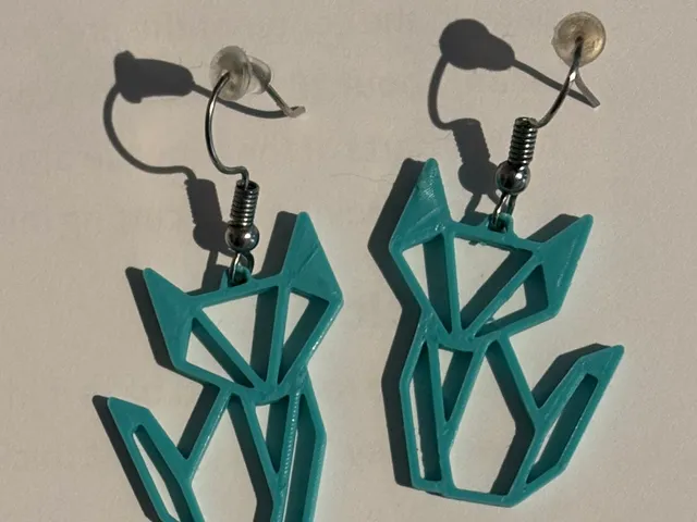 Fox Earrings