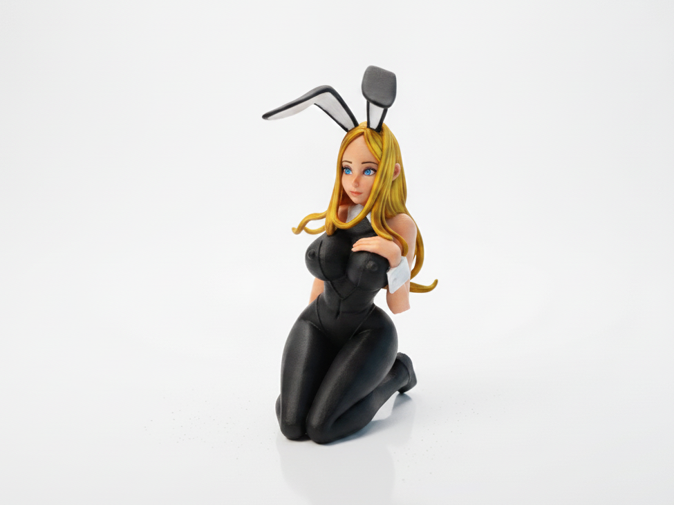 Bunny Girl Figurine Anime Character 3D Printable