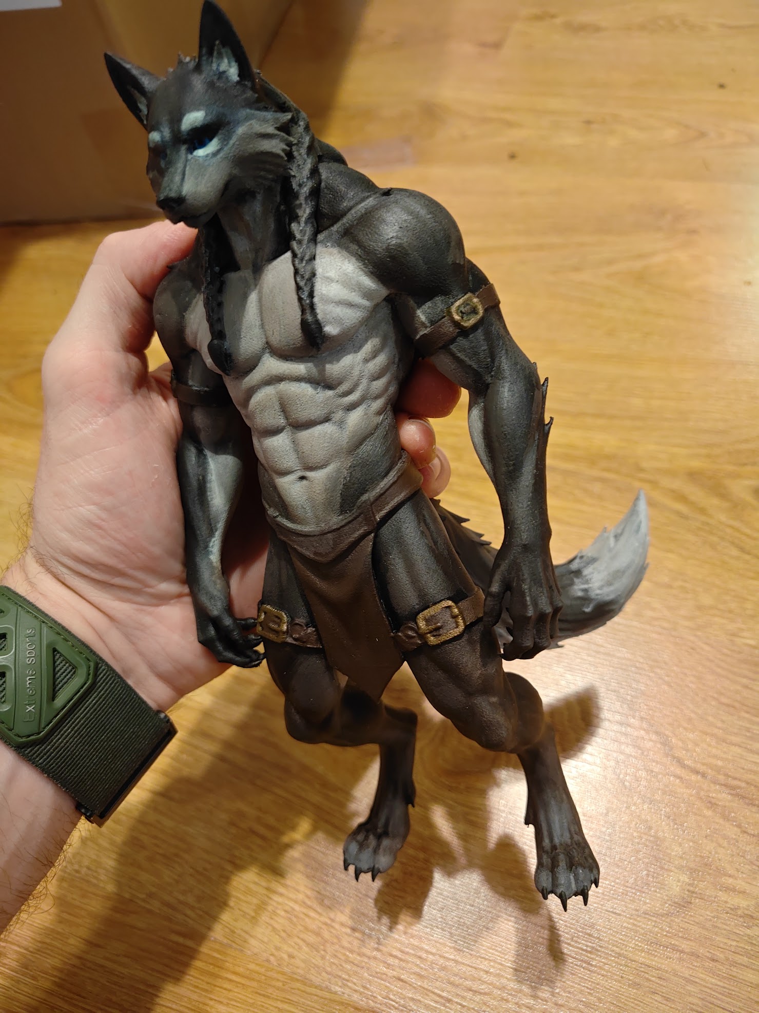 Lupus Worax Lunaris Werewolf Figure