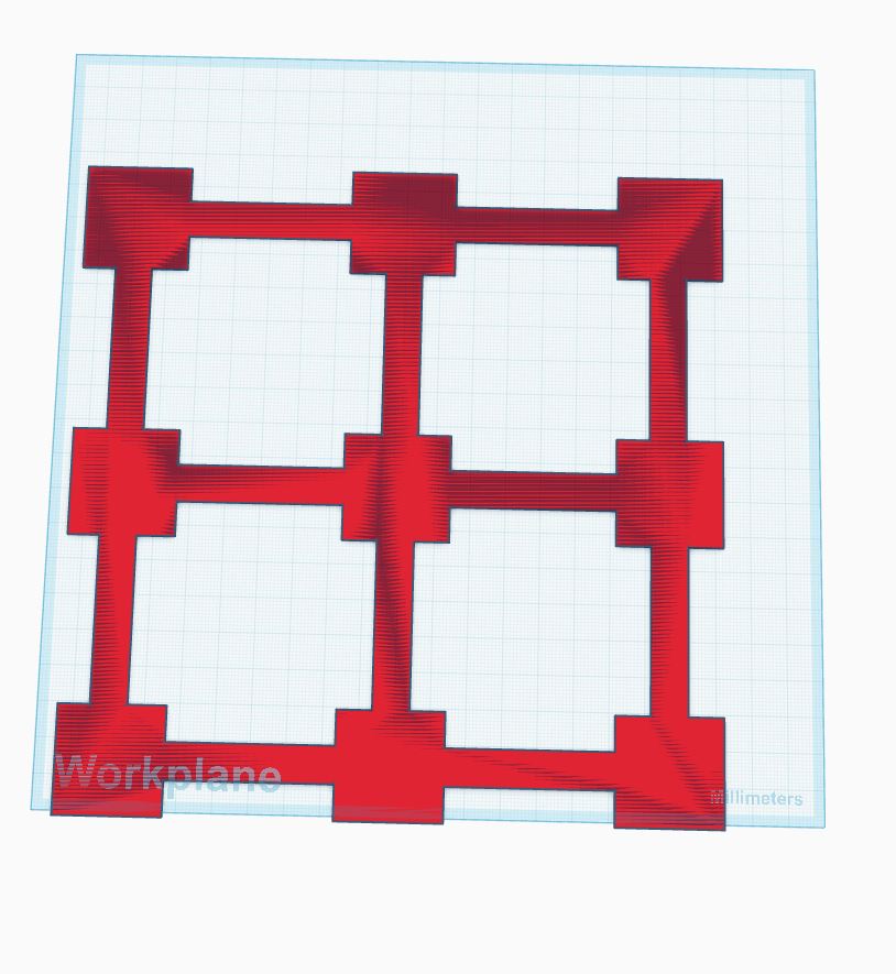 3x3 hot bed leveling test print for creality printer all models