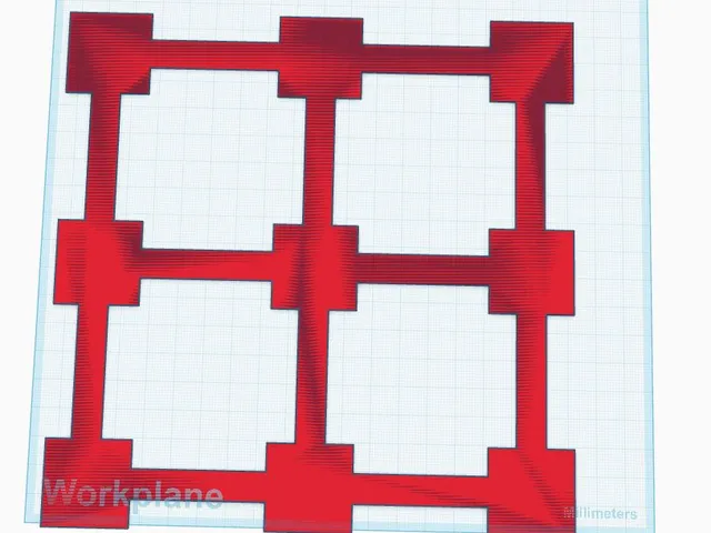 3x3 hot bed leveling test print for creality printer all models