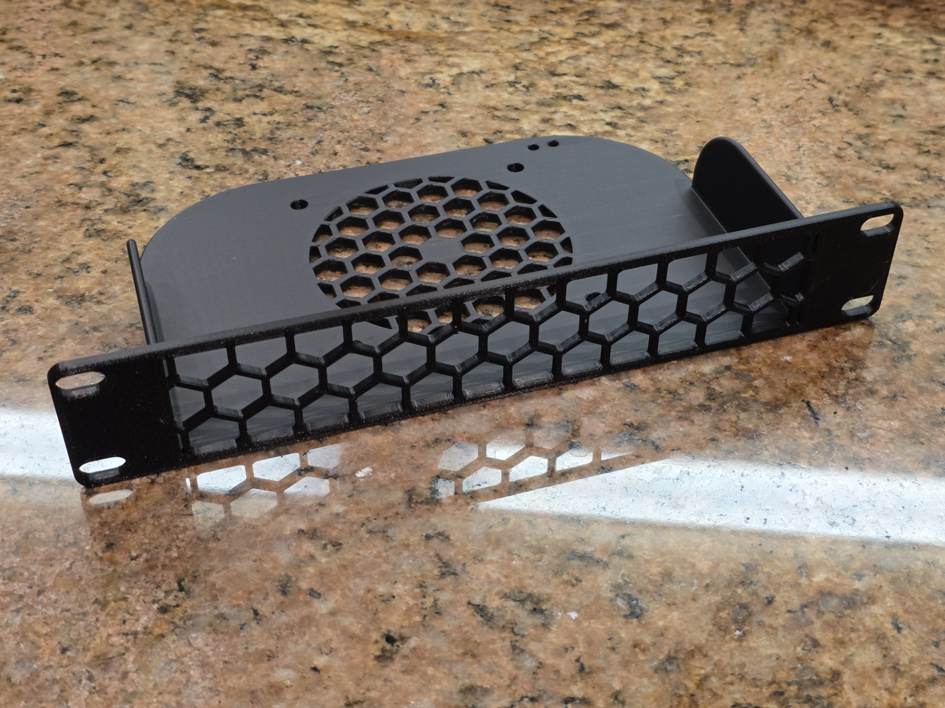 10inch 1U Rack Fan Tray for 92mm Fan (Noctua NF-A9 Compatible)