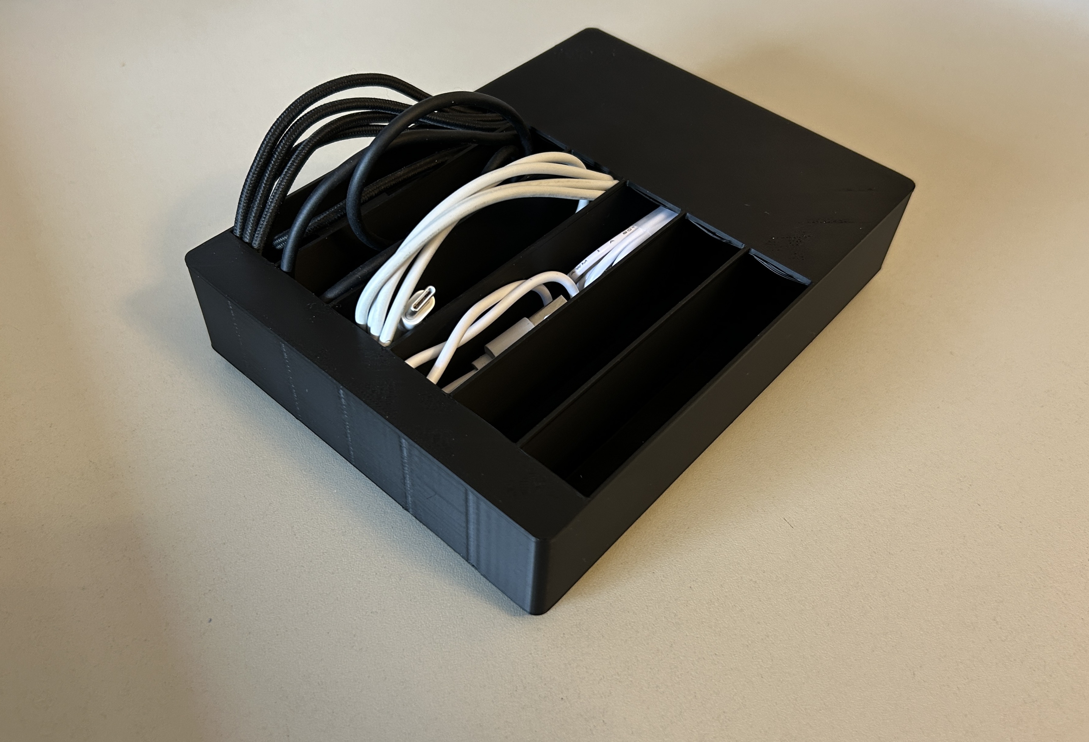 Gridfinity Cableholder 6x