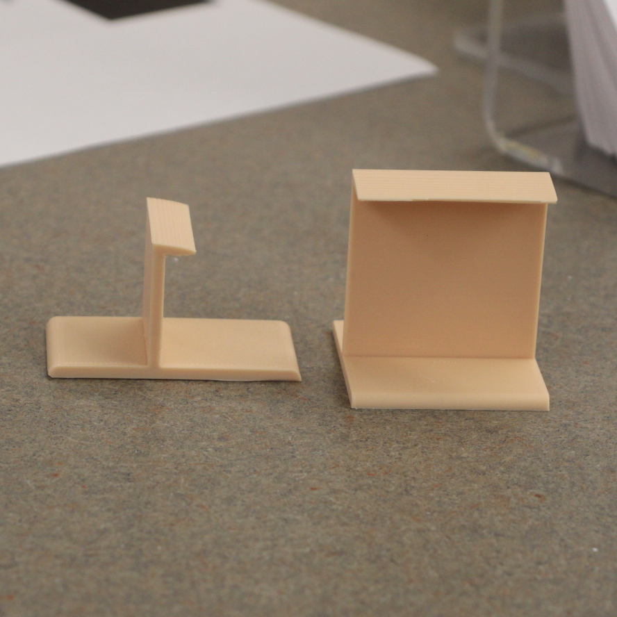 A-Frame Shelf Item Backstop