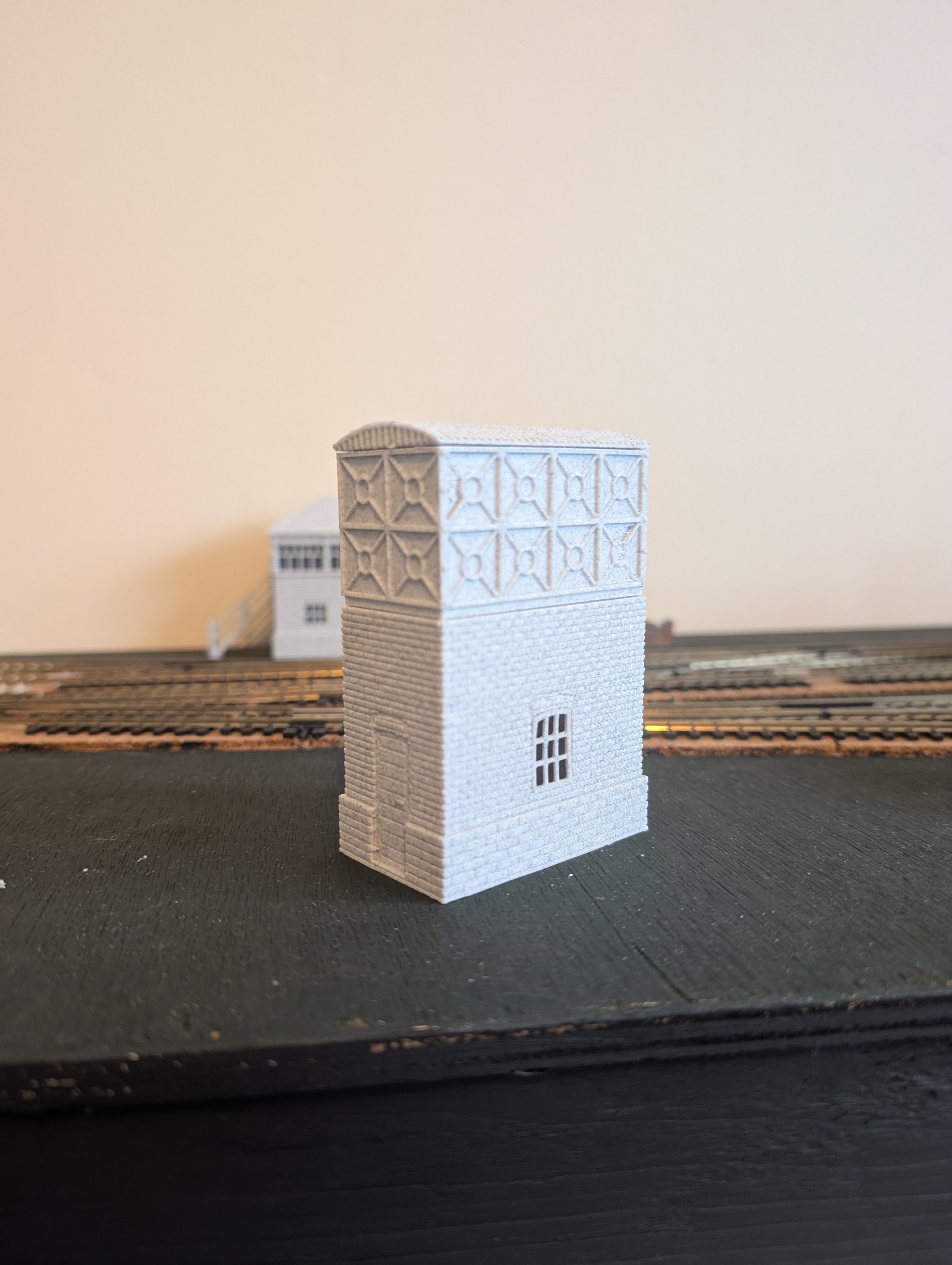 OO Gauge Model Railway GWR Water Tower 3D model