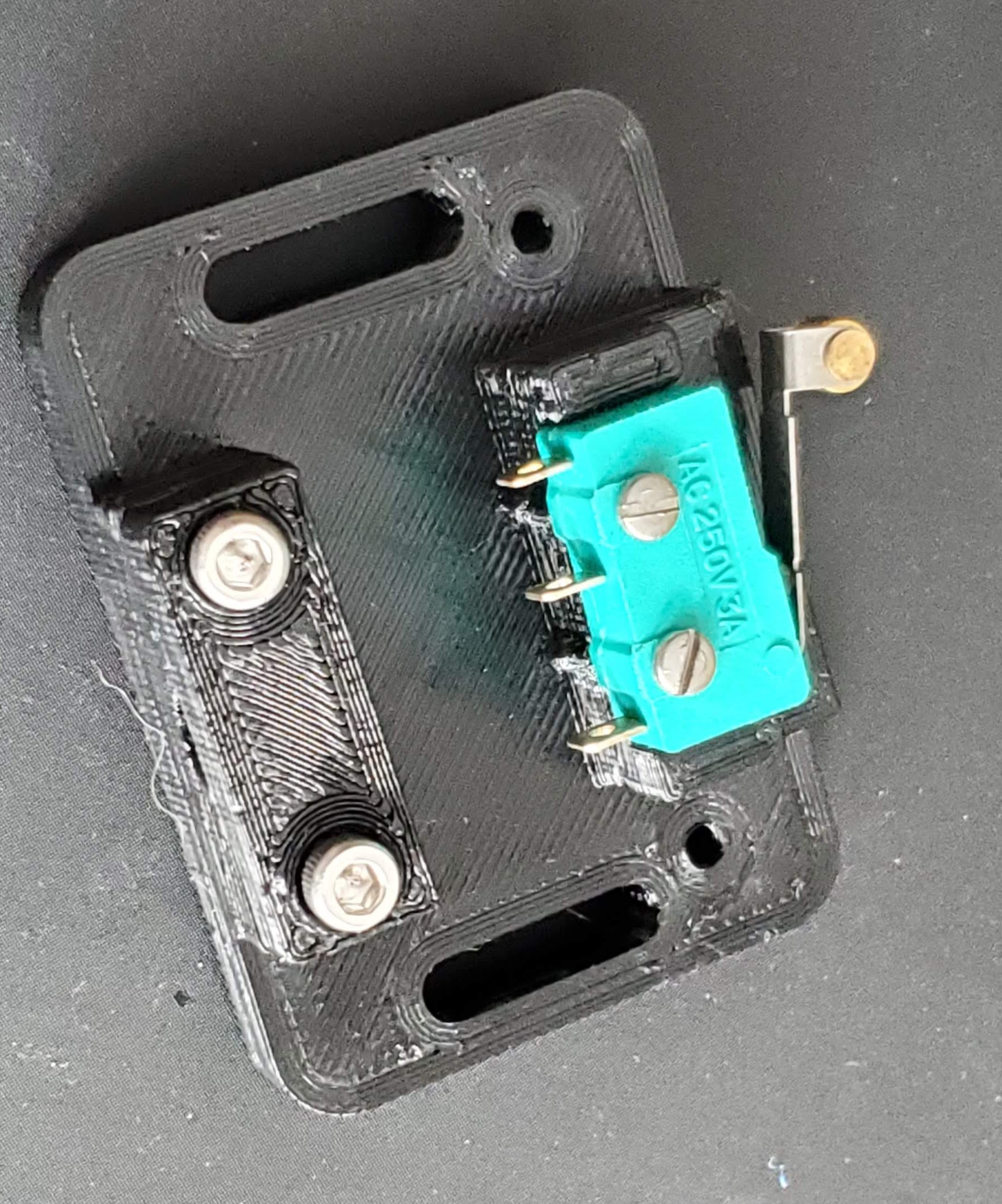 Miniatura 2 do modelo 3D Micro switch / Limit switch mount