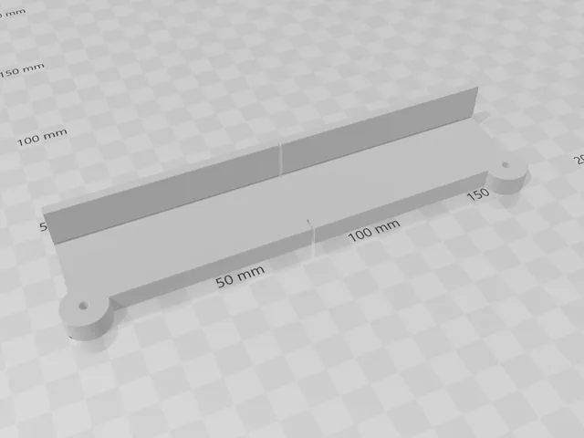 Ikea Bodbyn drilling template - 160mm