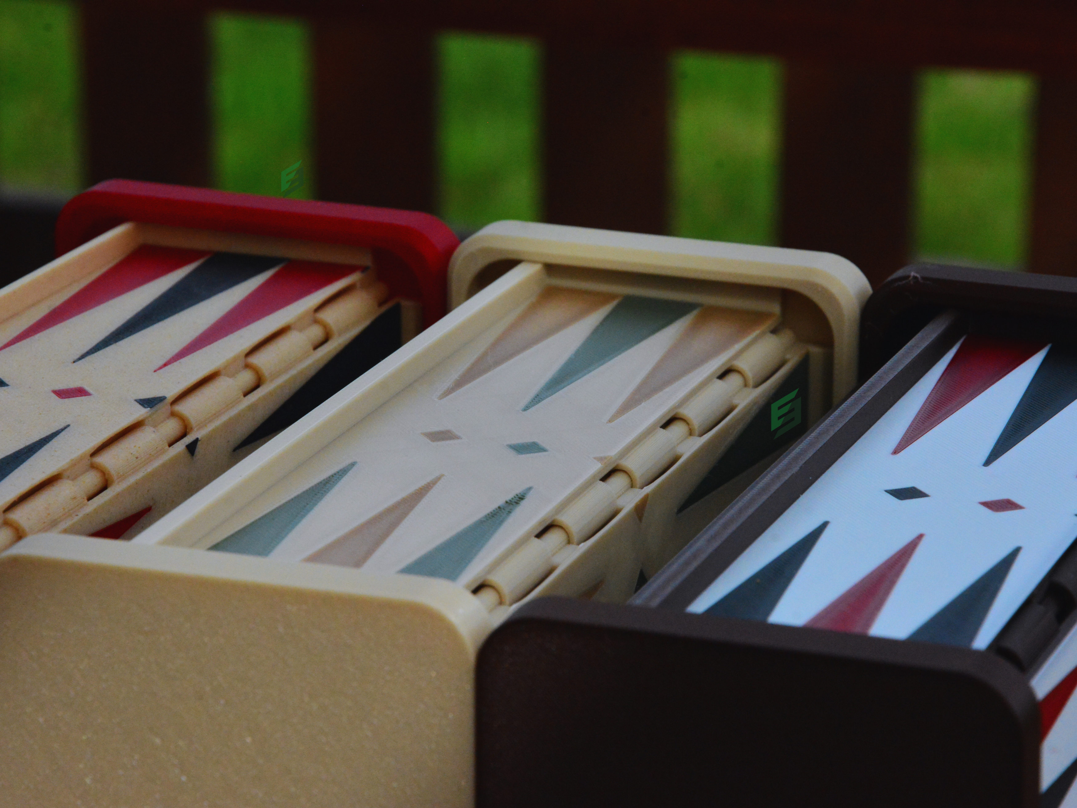 Miniatura 7 do modelo 3D Backgammon Voyage | Portable & Foldable