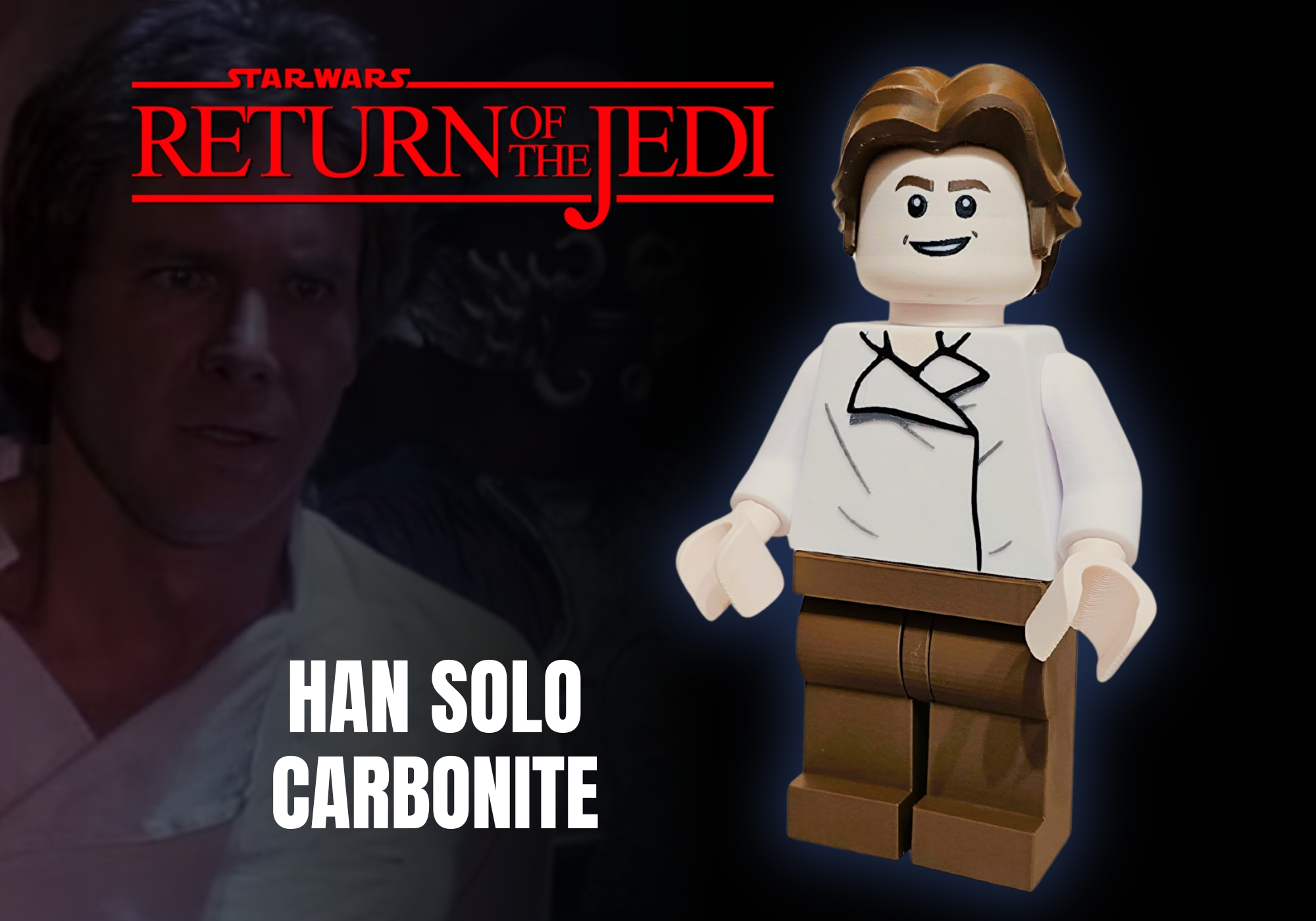 Han Solo Carbonit Freezing * 500% Scale * Figur