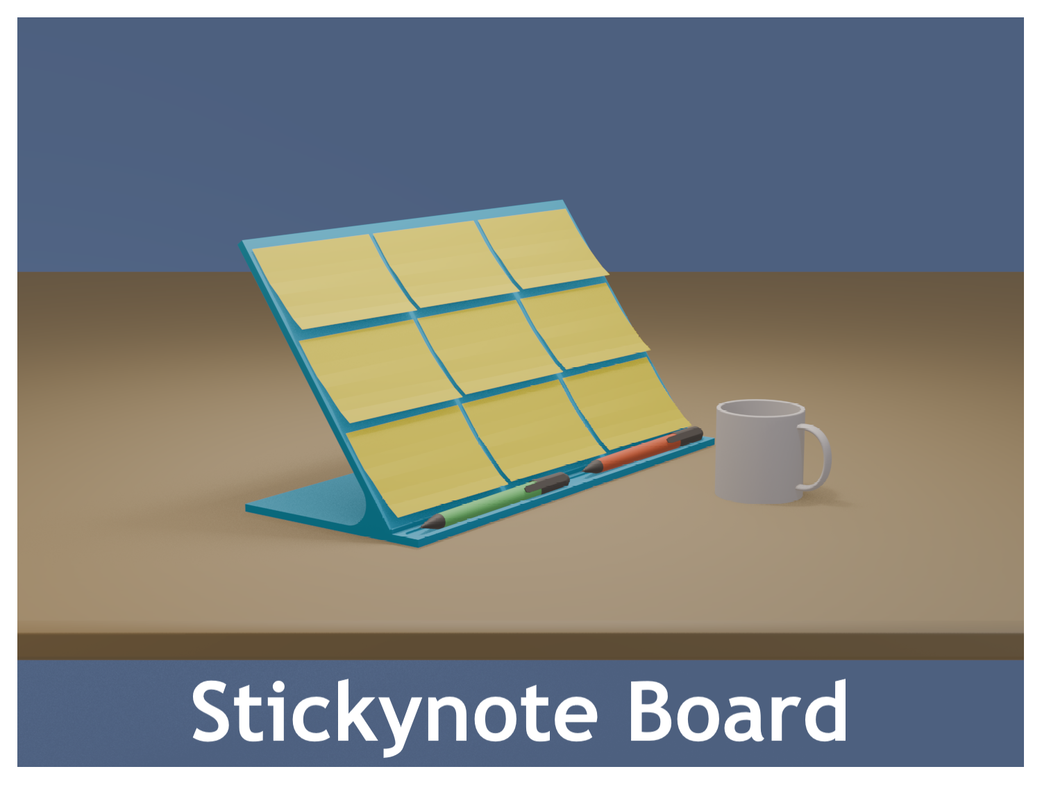 Stickynote Board 3x3