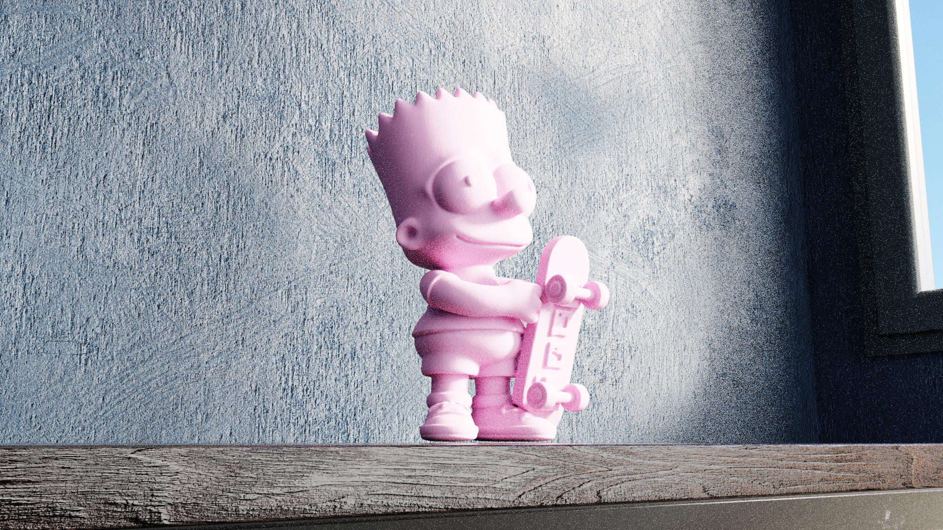 Miniatura 7 do modelo 3D Chibi Bart Simpson