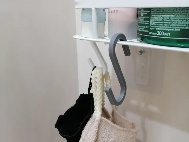 Hook for washcloths