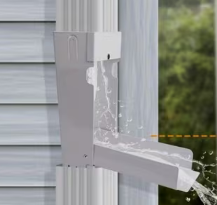 Cover for folding rain barrel diverter