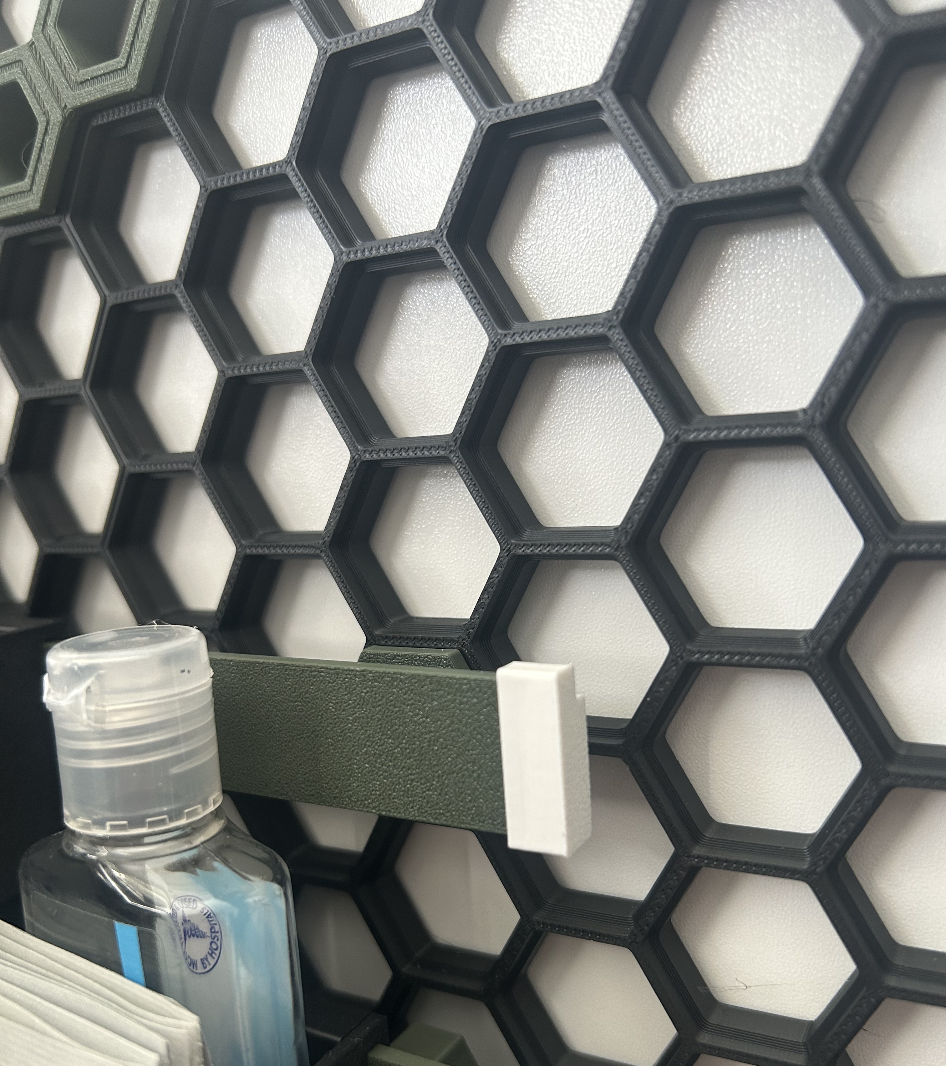 Honeycomb Bin Rails End Caps