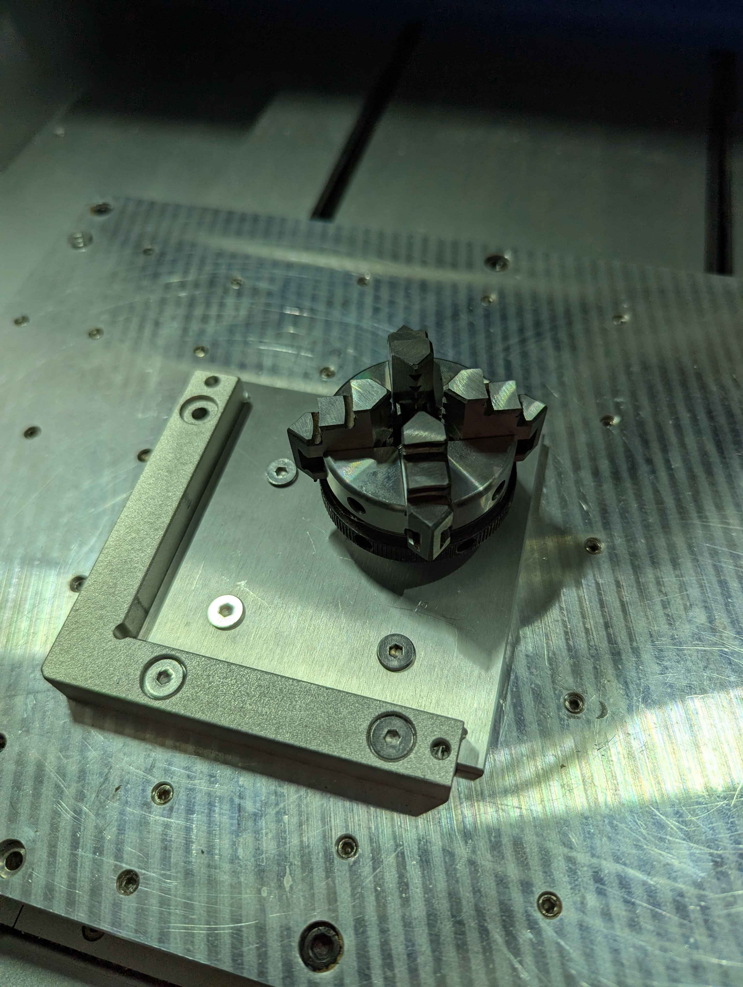 Carvera Upright Chuck Subplate