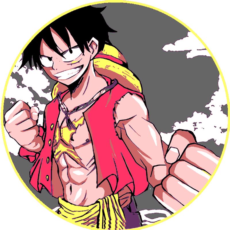 One Piece - Monkey D. Luffy Wall Clock by Peter Clark | Download