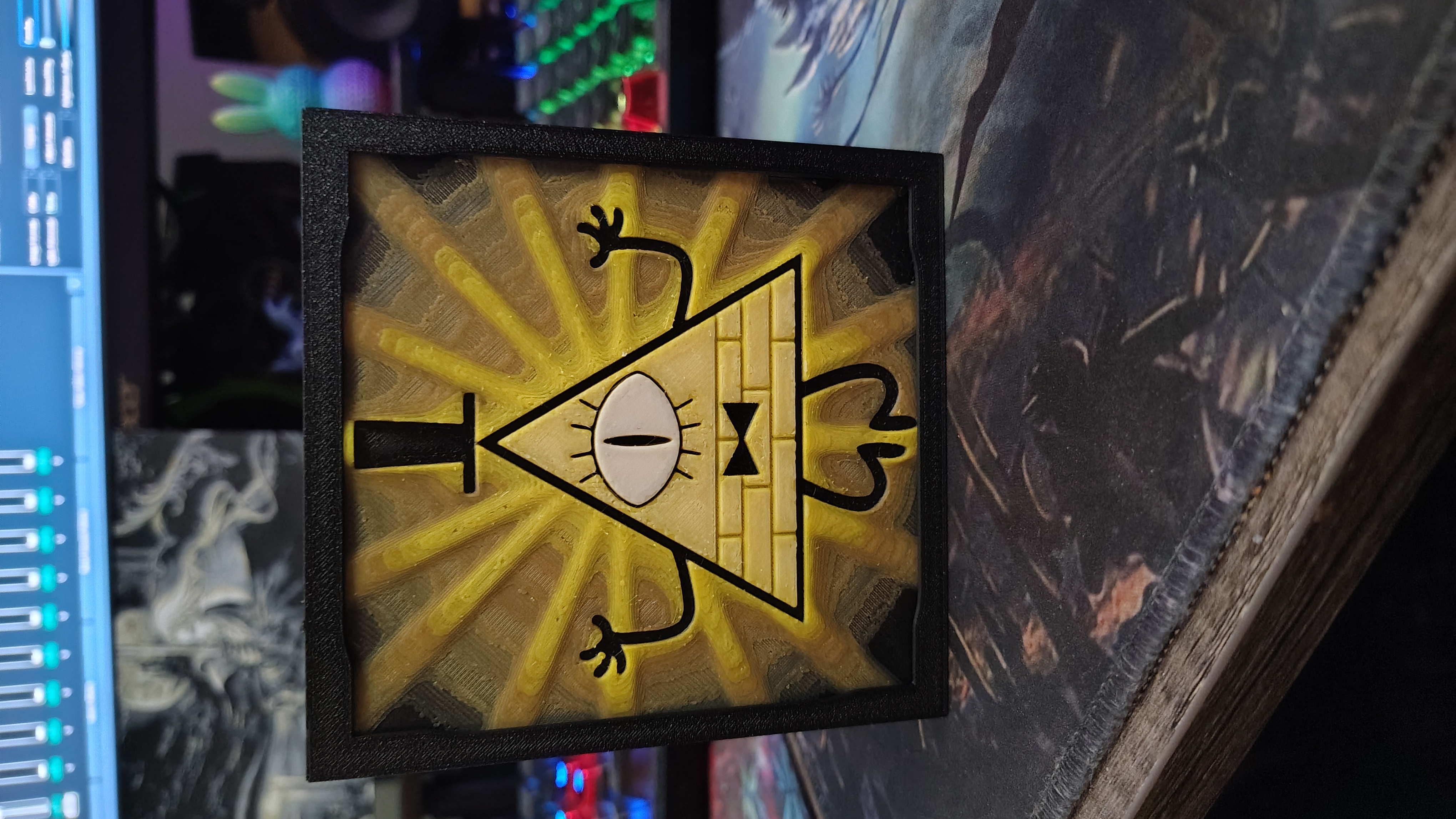 Bill Cipher Hueforge