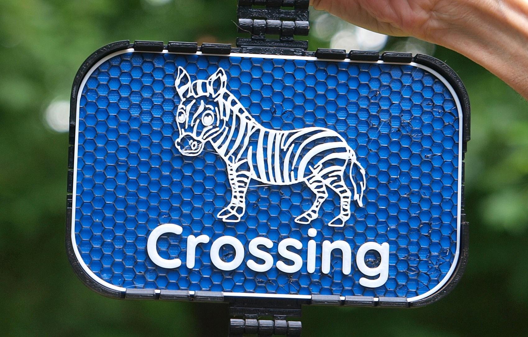 Zebra Crossing sign