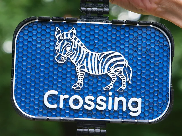 Zebra Crossing sign