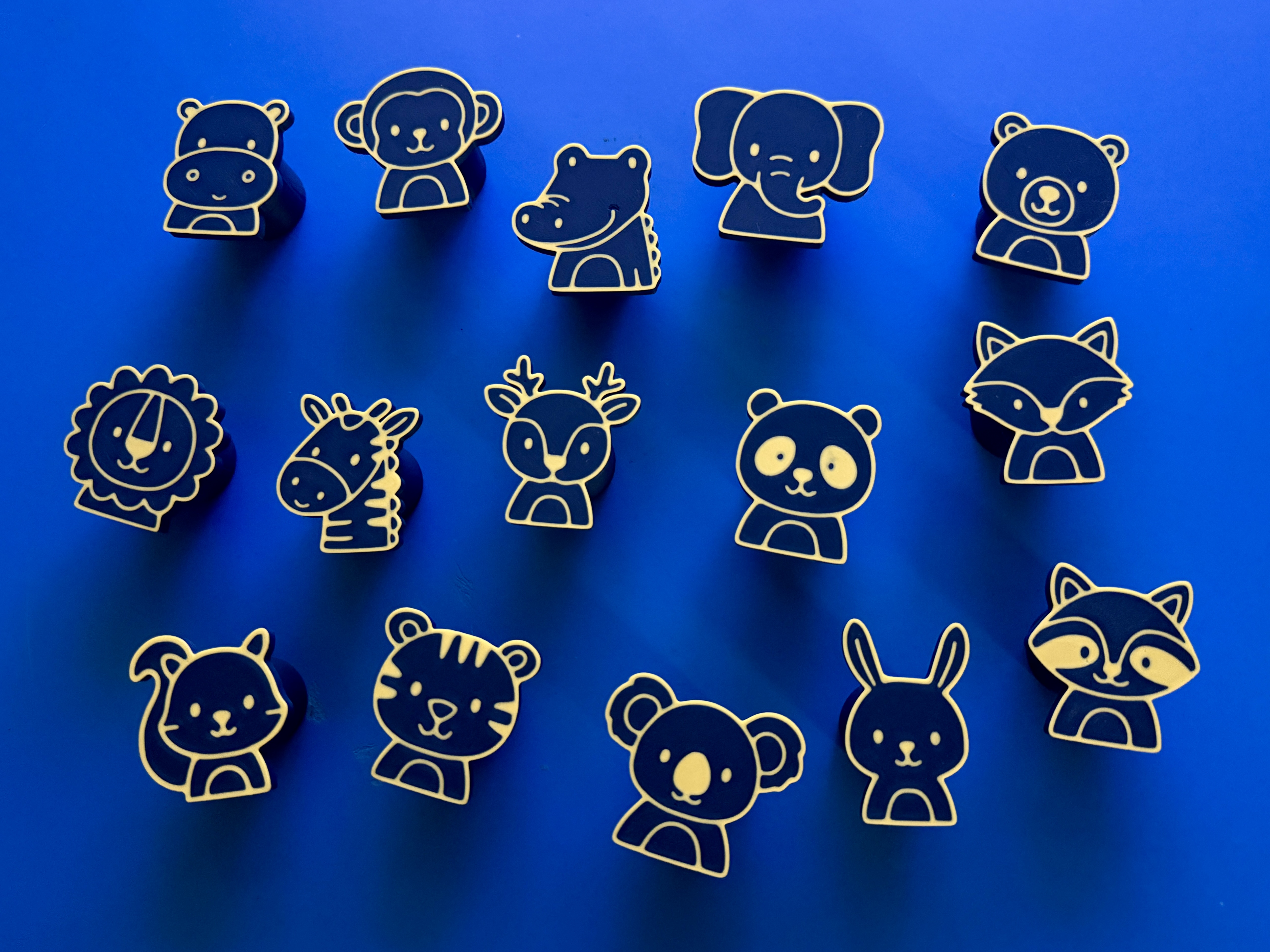 15 Animal Coat Hooks - with Wallmount