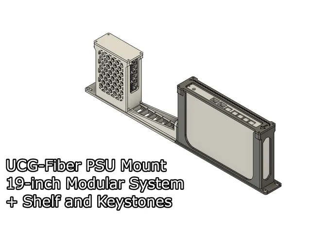 UCG-Fiber PSU 19-inch Modular Rack Mount
