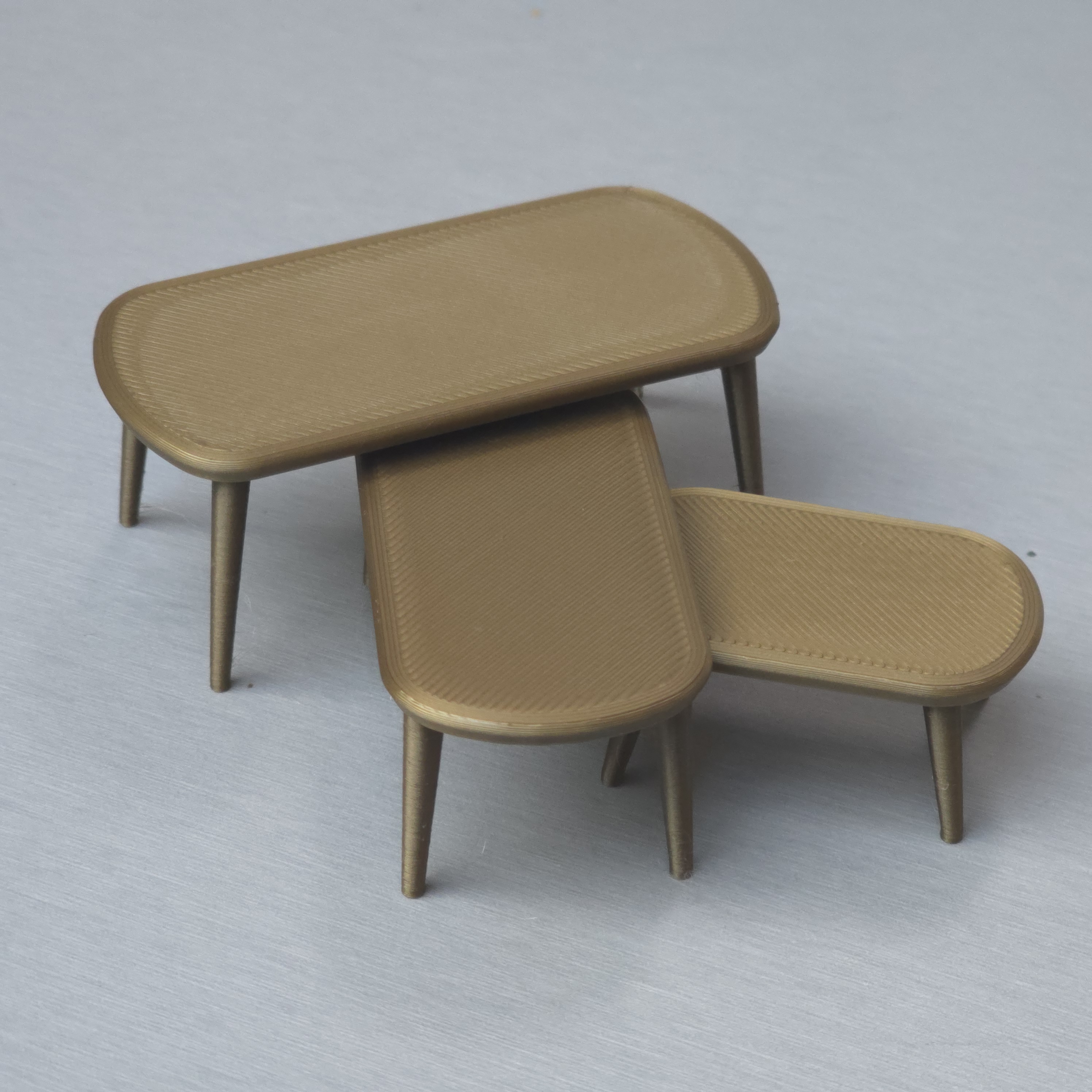Nesting tables for dolls