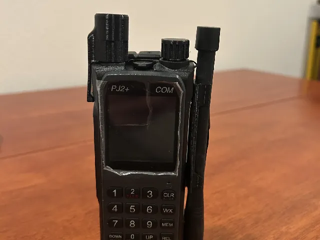 Sporty's PJ2+ COM Radio Antenna Holder & Volume Knob Cover