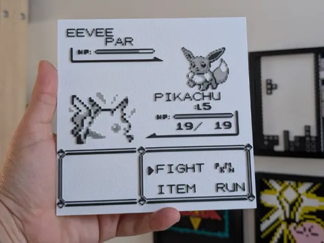 Pokemon Yellow wall art