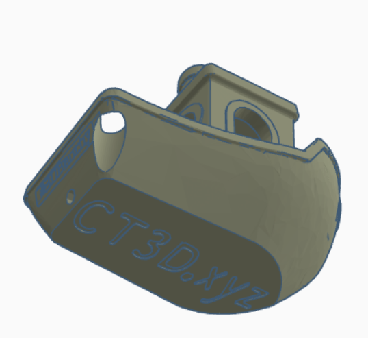 Miniatura 2 do modelo 3D Benchy Keychain