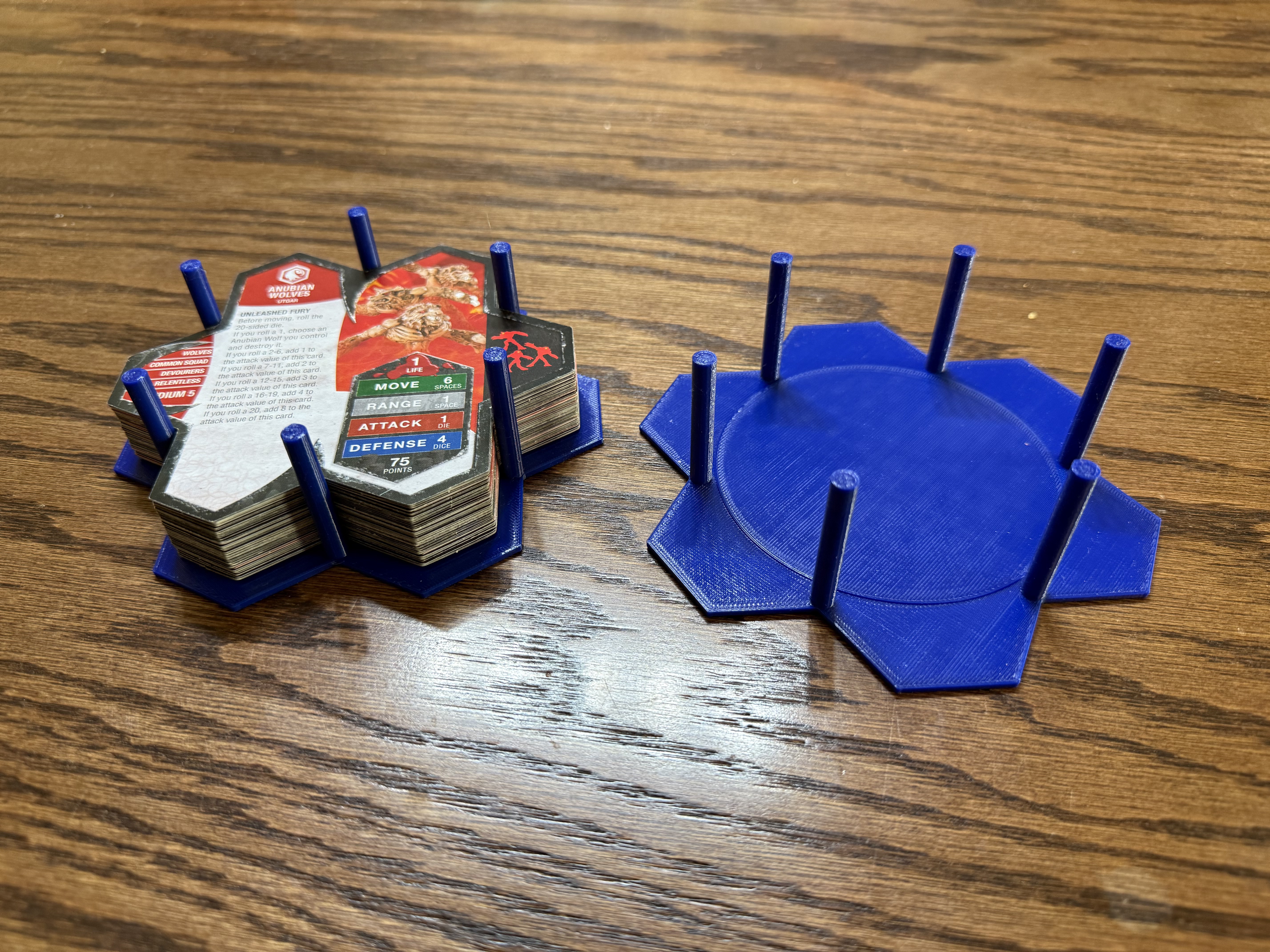 Heroscape Stat Card Holder