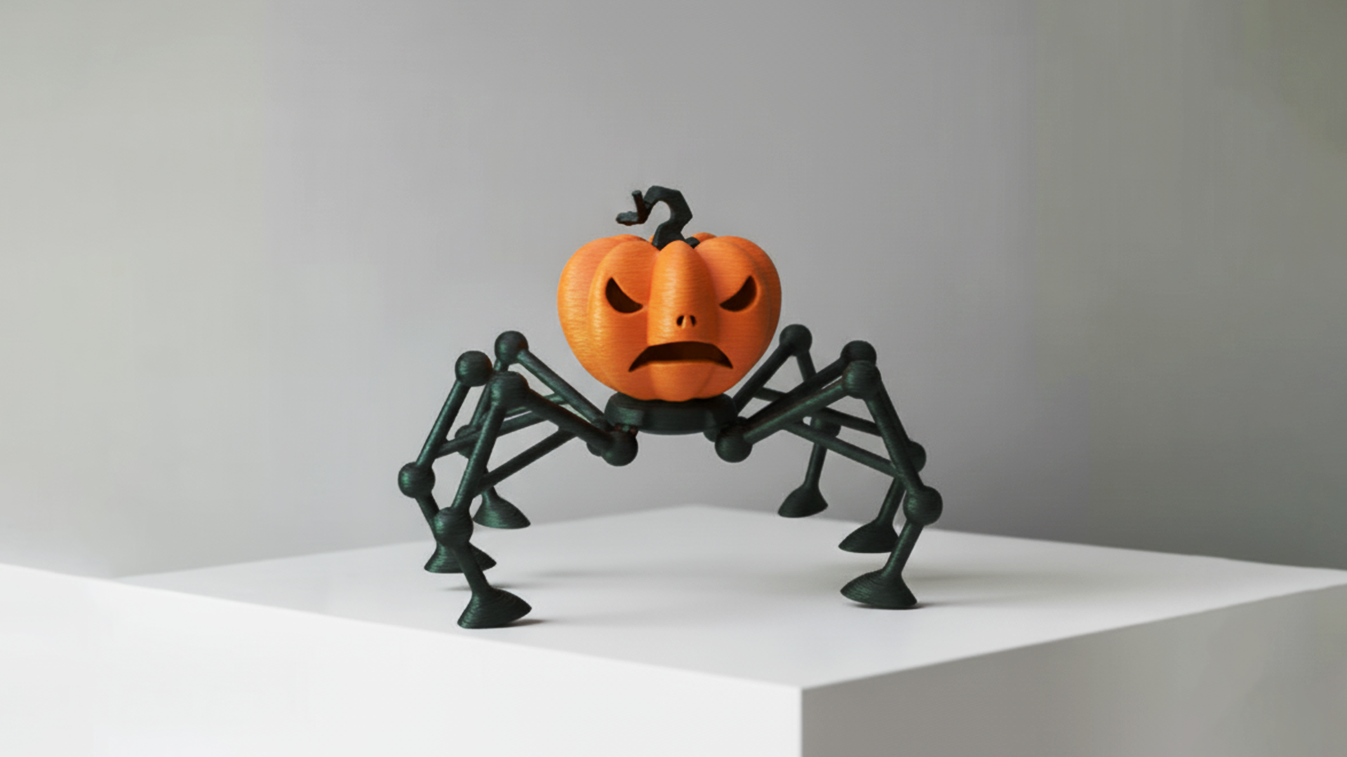 The Modular 3D Printed Spider-Pumpkin Planter