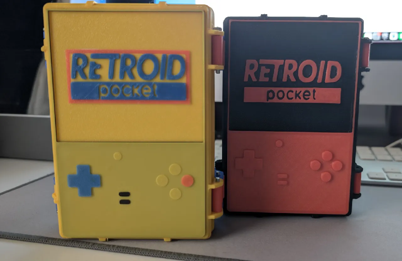 Retroid Pocket Classic Rugged case - Janky Edition by Alexandre