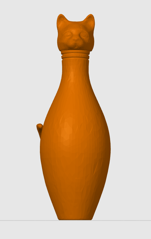 Cat Bowling Pin