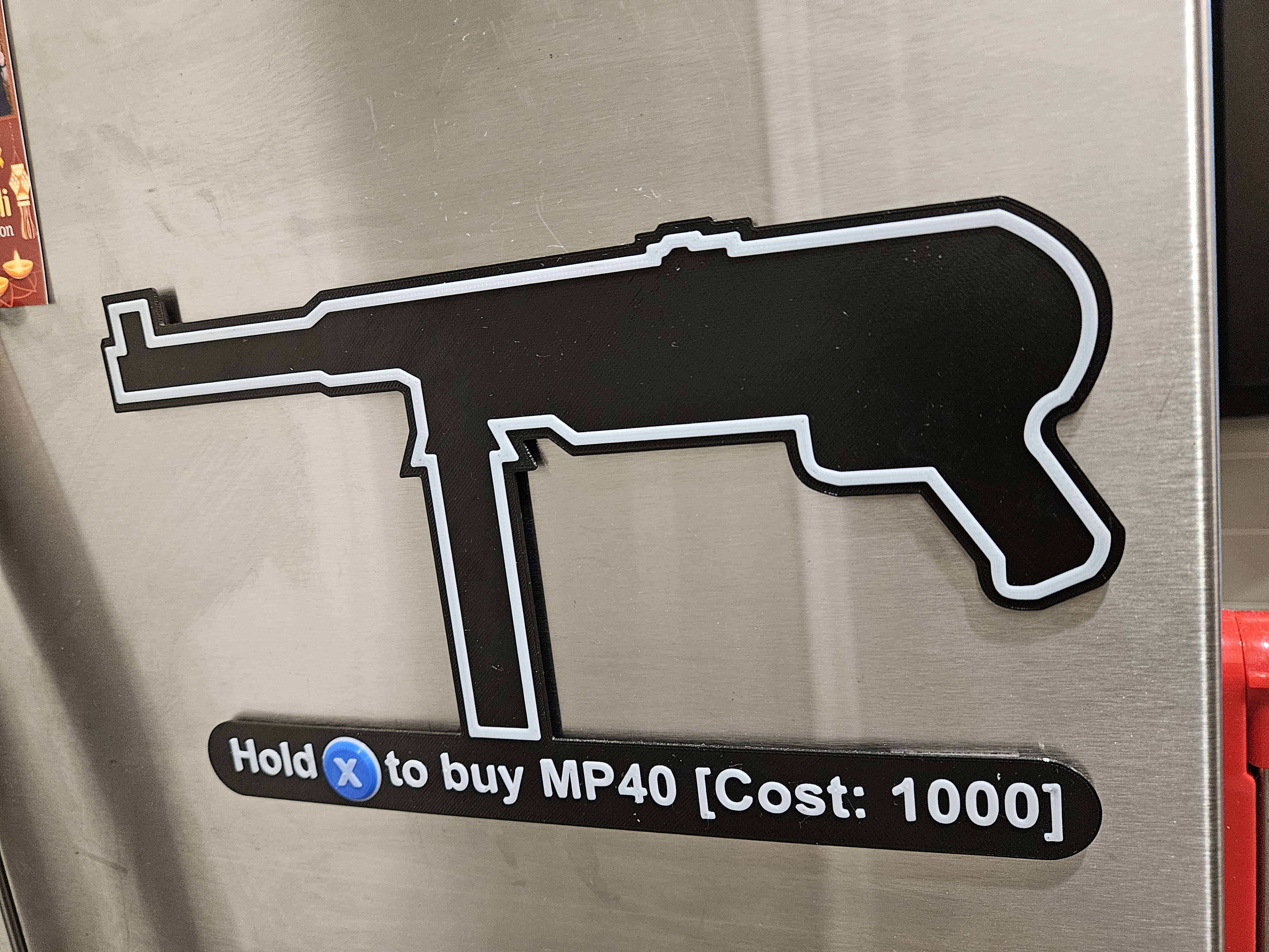 Call of Duty COD Zombies MP40 Wallbuy