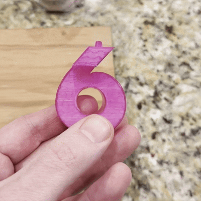 6-7 Christmas Ornament - Intersection Version