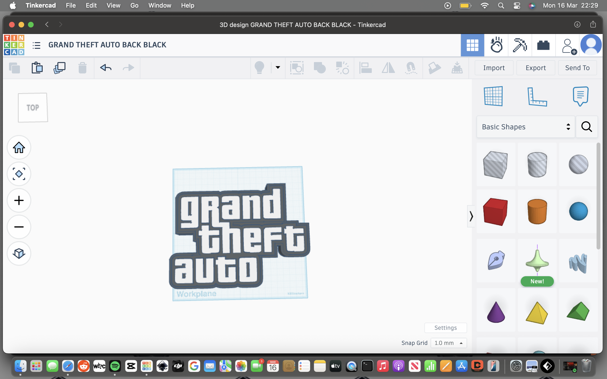 GRAND THEFT AUTO LIGHTBOX