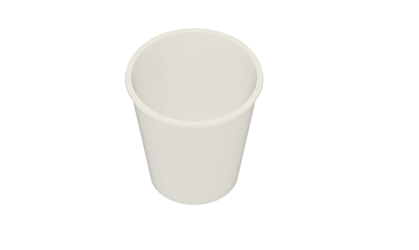 Simple pill cup