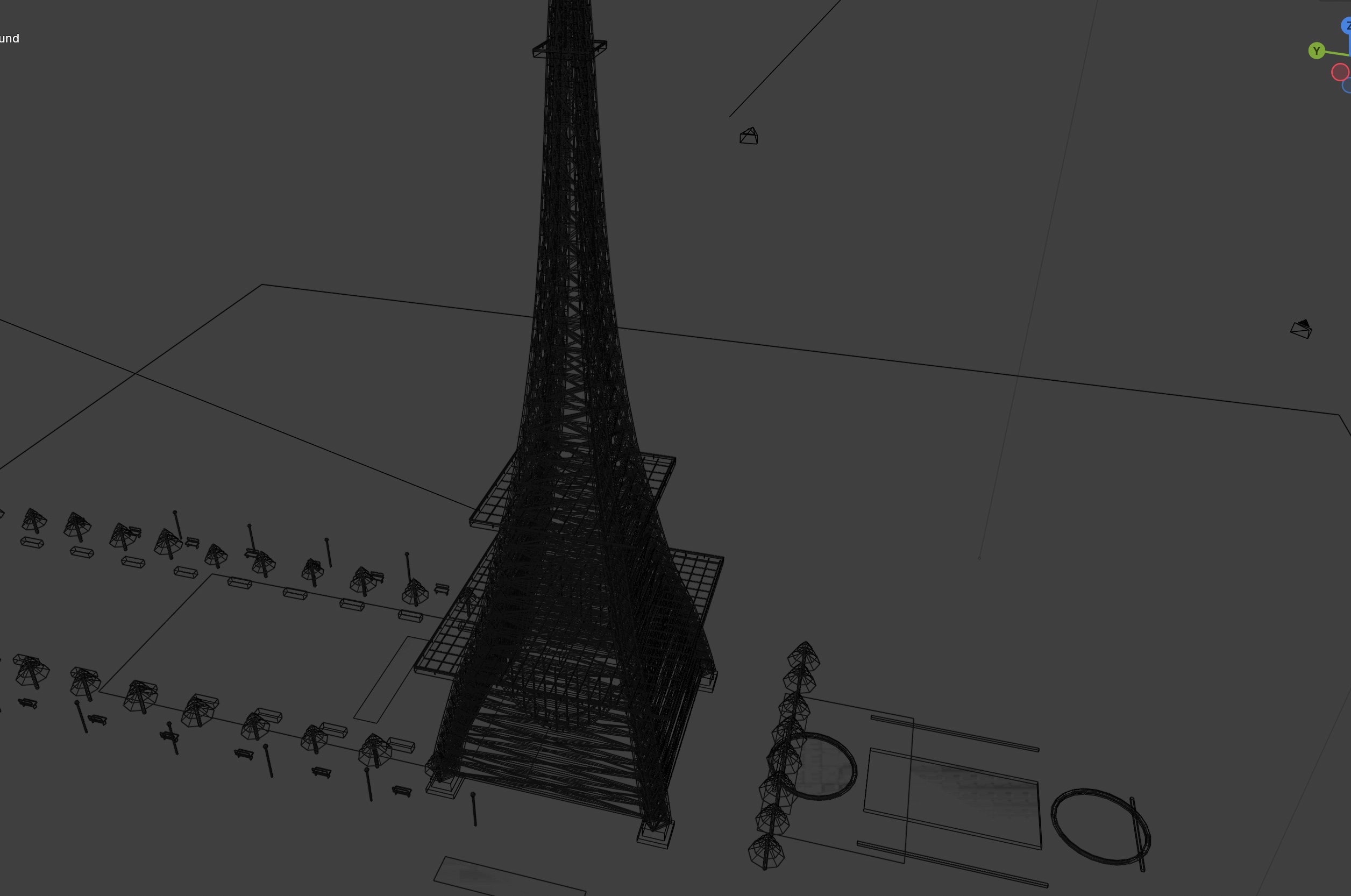 Eiffel Tower with surroundings — thumbnail 2