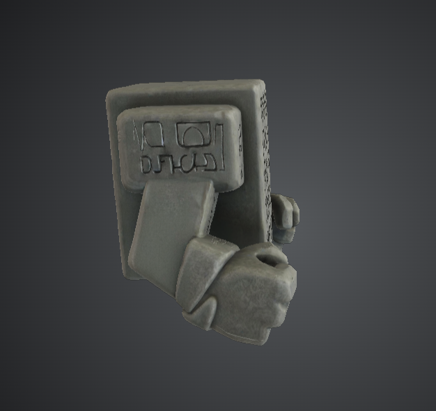 Runic Stone Golem – Animated Guardian Construct — miniatura 2