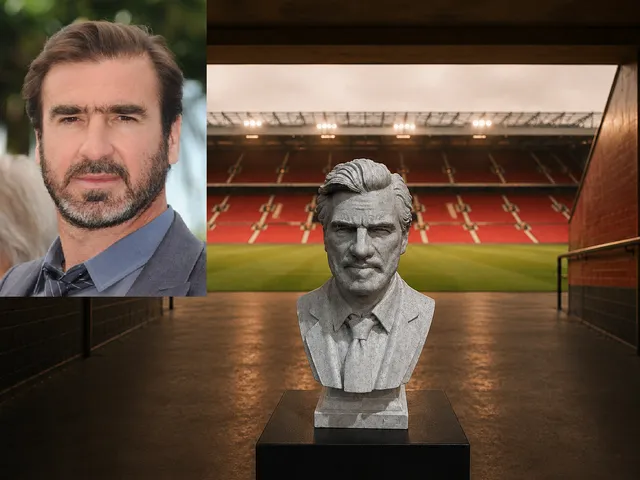 Éric Daniel Pierre Cantona — Buste