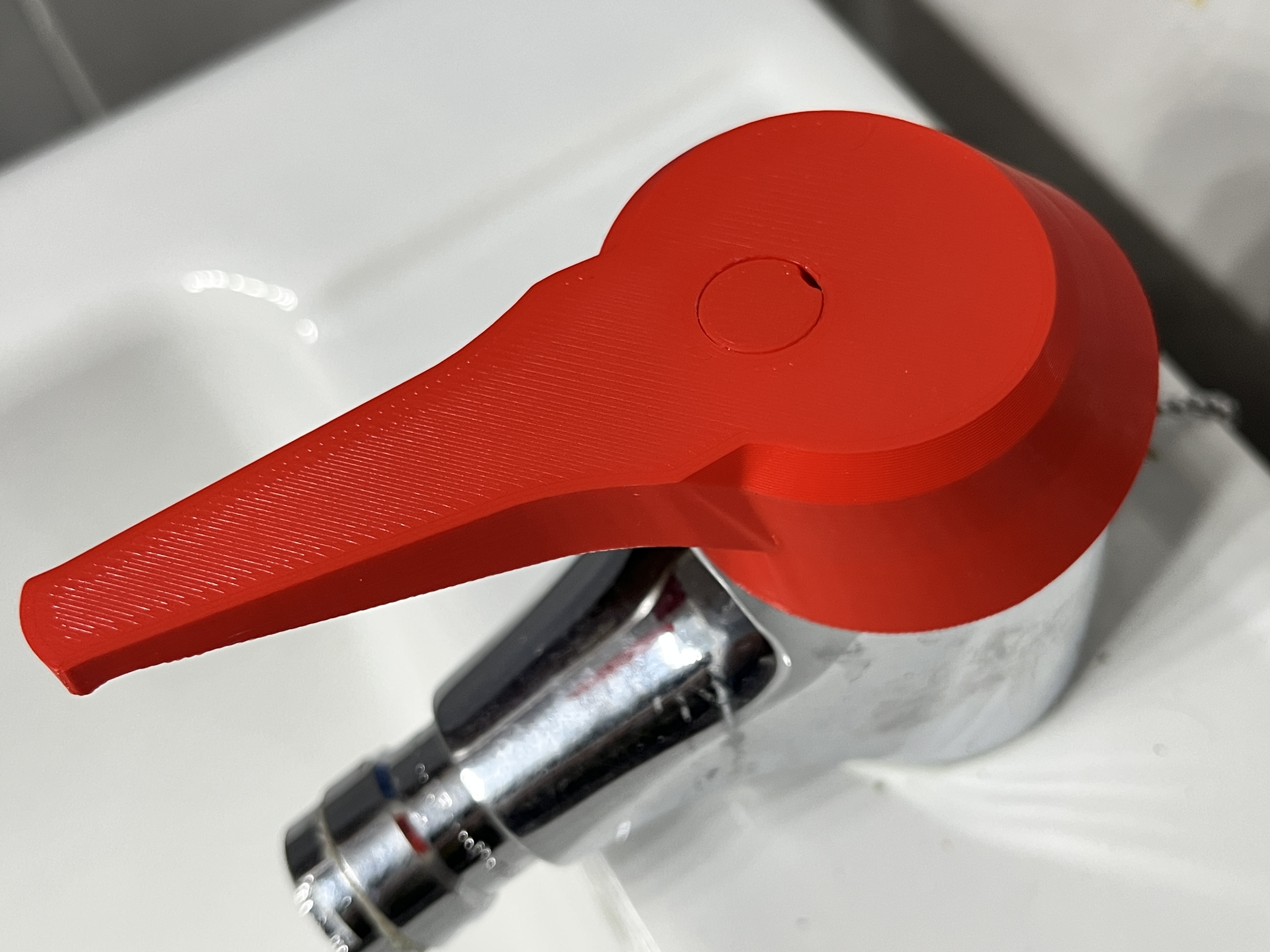 Mixing-tap handle