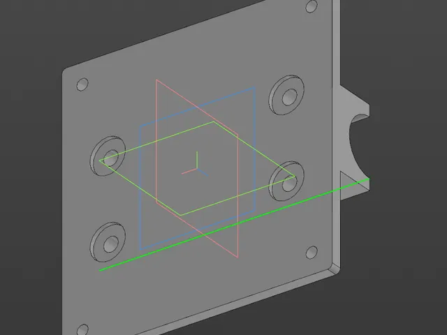 Monitor mount for a 25‑mm pipe VESA 100X100