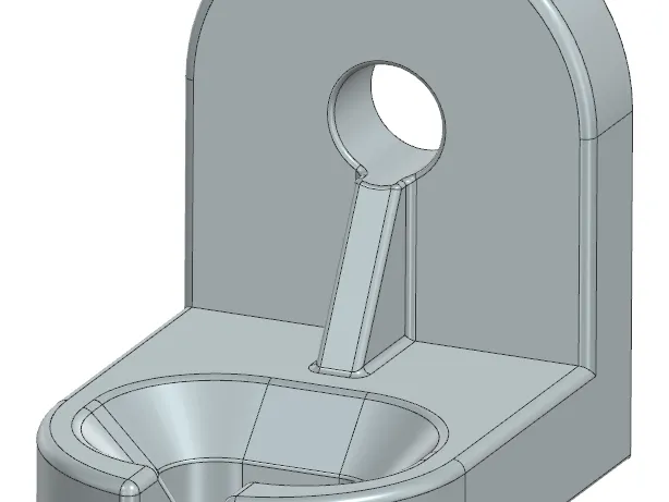 Curtain cord holder