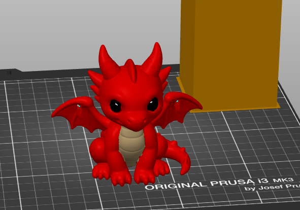 Miniatura 2 do modelo 3D Mini Dragon