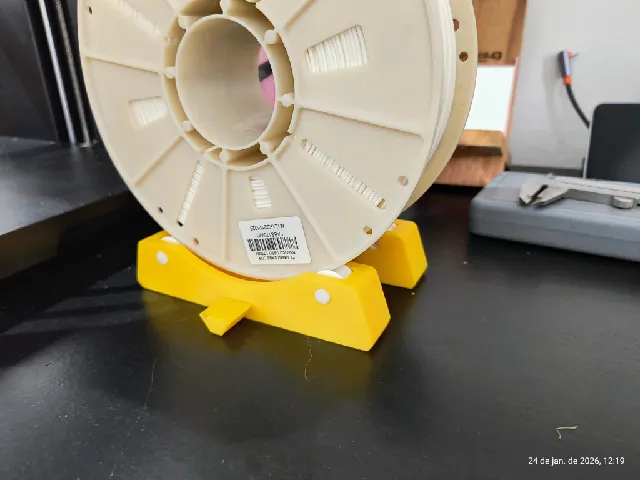 Suporte de filamento para mesa